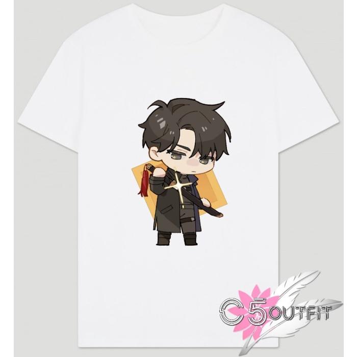 Gambar KAOS MANHWA OMNISCIENT READER VIEWPOINT YOO JOONGHYUK SWORD COMBED 30S - Putih, S dari Kaizer Outfit undefined Tokopedia