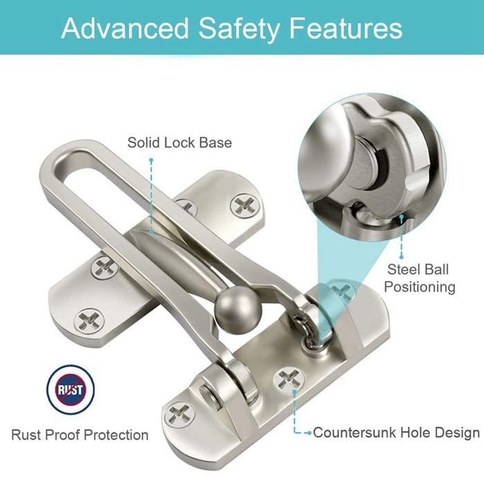 Gambar PC Home Reinforced Lock Security Door Lock Hotel AntiTheft But dari peacockberlimpah undefined Tokopedia
