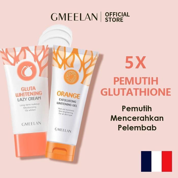 Gambar Gmeelan Day Cream Lazy Cream Pelembab Wajah Ampuh Untuk Memutihkan dari indium mart undefined Tokopedia