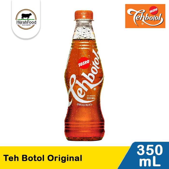 Gambar Sosro Teh Botol Kemasan Pet - 350 ml - Original dari Hijrahfood Meatshop undefined Tokopedia