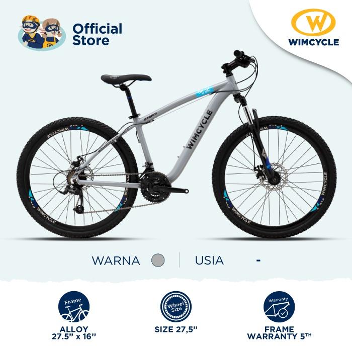Jual Sepeda Gunung MTB Wimcycle Storm Aegyo Korean Series