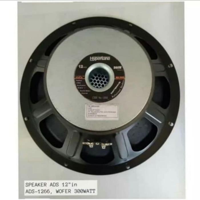 Jual Promo SPEAKER Woofer ADS 12 INCH PRO 1266 Berkualitas Kota
