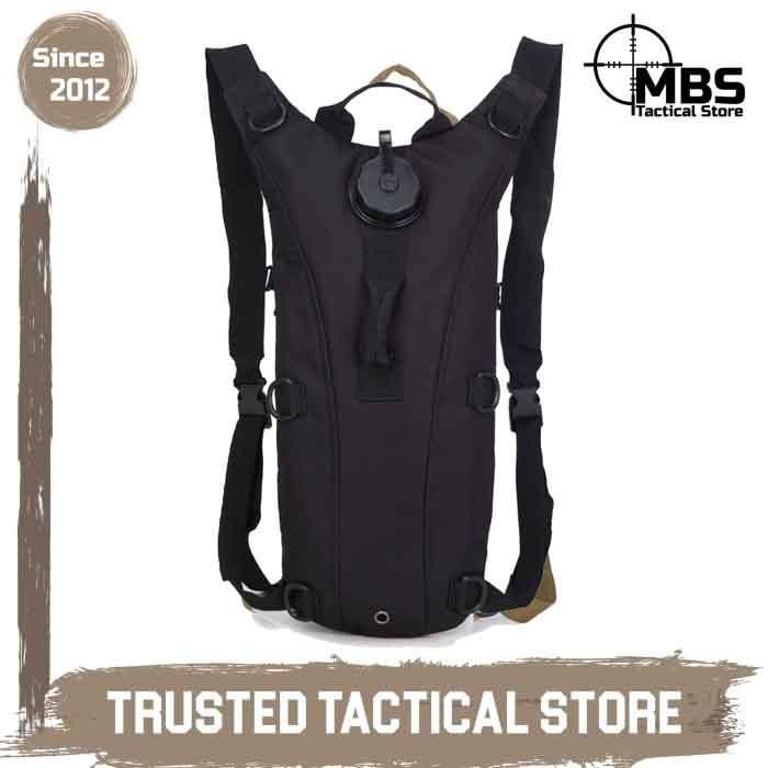 Gambar Tactical Hydration Bag Backpack Hidration Camelbag 3L Tas Air - Black dari MBS Tactical Store undefined Tokopedia