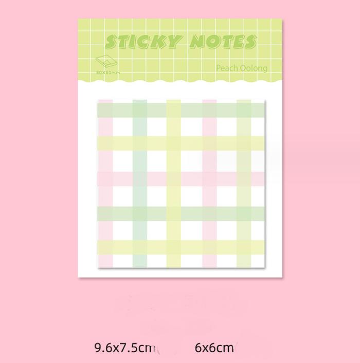 Gambar J2 - Sticky notes simple style pattern Note Memo kotak - light green dari J2 Angel undefined Tokopedia