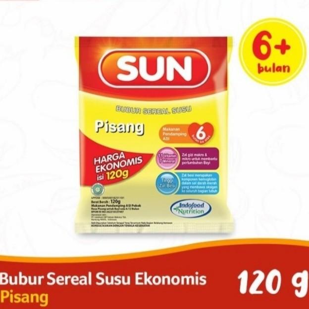 Gambar BUBUR SUN PISANG 120gr ♤♤♤ dari YUDHIA6543 undefined Tokopedia