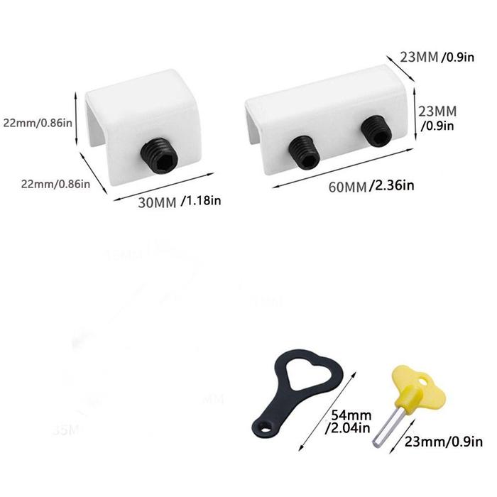 Gambar 62Liyes Kunci Sliding Jendela Hardware Pengaman Pintu Stopper Kunci dari Fresh_cool undefined Tokopedia
