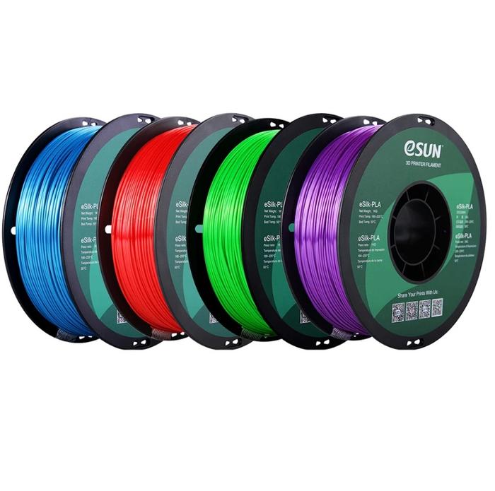 Gambar eSUN Silk PLA Filament 1.75mm Silk PLA 3D Printing Filament DBQT dari Kycstore123 undefined Tokopedia