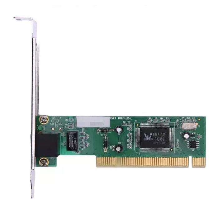 Gambar PCI Express LAN Card GIGABIT ETHERNET LANCARD Network Card Adapter - Green(PCI) dari Soya Global undefined Tokopedia
