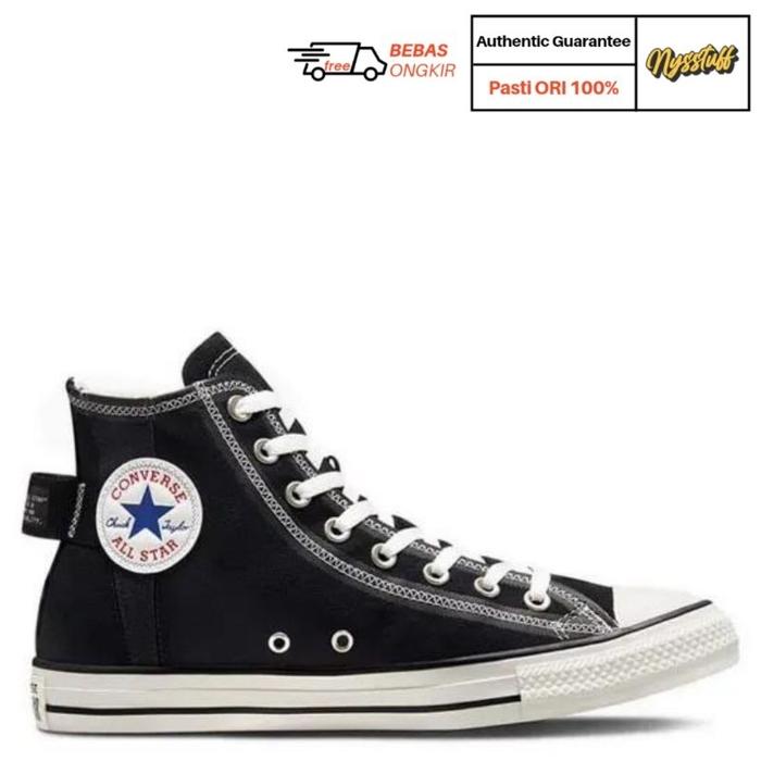 Converse CTAS Tag Logo Black Egret ORIGINAL Black, 36 di Nysstuff Id_new  Tokopedia