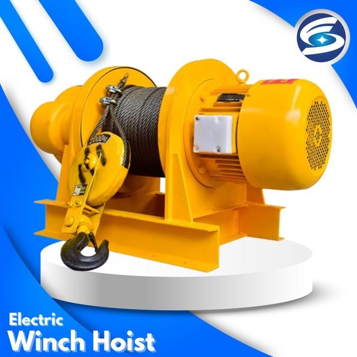 Gambar DK Electric Winch Hoist 1 - 5 Ton / Katrol Elektrik 100 Meter - 1 TON dari DISTRIBUTOR.KONSTRUKSI undefined Tokopedia