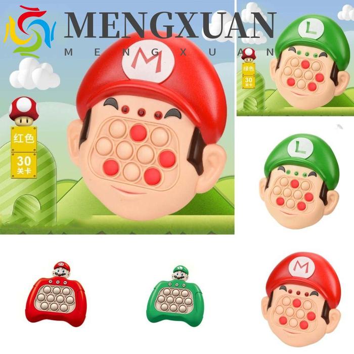 Gambar Game Gopher Mario MENGXUAN Mario Games Groundhog Toy Quick Push Consol dari storeaid undefined Tokopedia