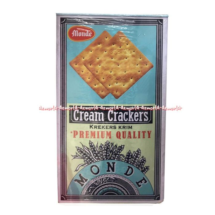 Gambar Monde Cream Crackers 1.2kg Krekers Krim Biskuit Kaleng Monde Biru dari ItmaSahriStore undefined Tokopedia