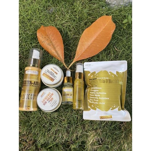 Gambar YX348 Paket Lengkap Lglow gluta aha plus bb glow night lglow serum glo dari abdiphon1 undefined Tokopedia