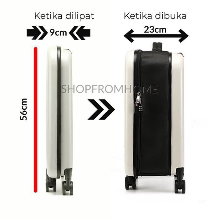 Gambar KOLI 20inch Koper Travel Lipat Kabin Folding Luggage Cabin Suitcase dari ShopFromHome IDN undefined Tokopedia