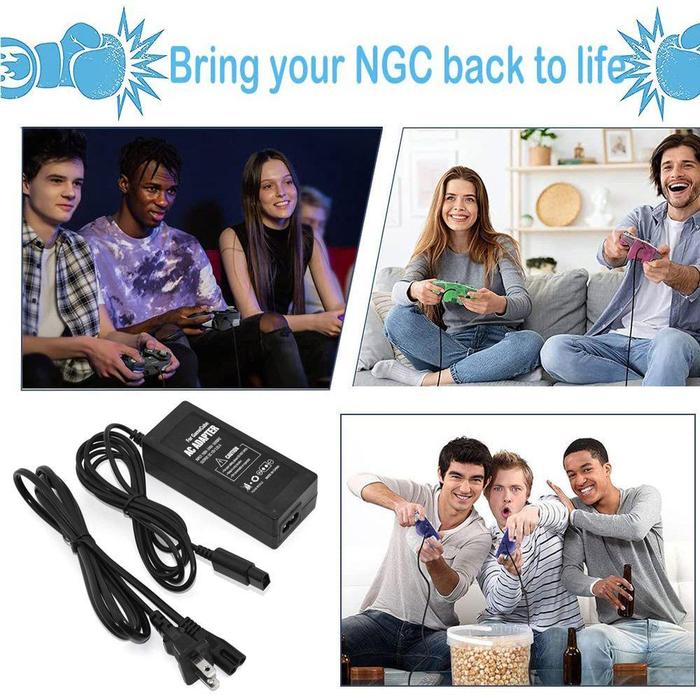 Gambar Xian Untuk Nintendo Gamecube Gaming Video Game Adapter Cord Charger dari Leo Hong undefined Tokopedia