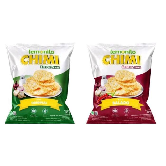 Gambar LEMONILO CHIMI KERIPIK TEMPE 40GR | SNACK CEMILAN KRIPIK DIET SEHAT dari MuqminRifahShop undefined Tokopedia