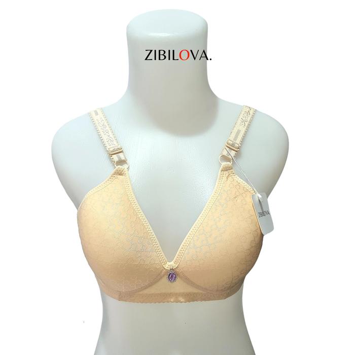 Gambar Bra Busa Tanpa Kawat Cup BC Size 36-42 Zibilova Motif ZBL834 - Beige, 36 dari ZenBlossom undefined Tokopedia