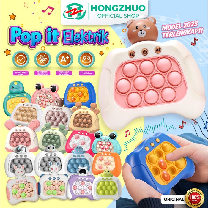 Gambar Hongzhuo Pop It Push Bubble Game Challenge Fidget Toys Dengan Mesin dari Toko Bambang17 undefined Tokopedia