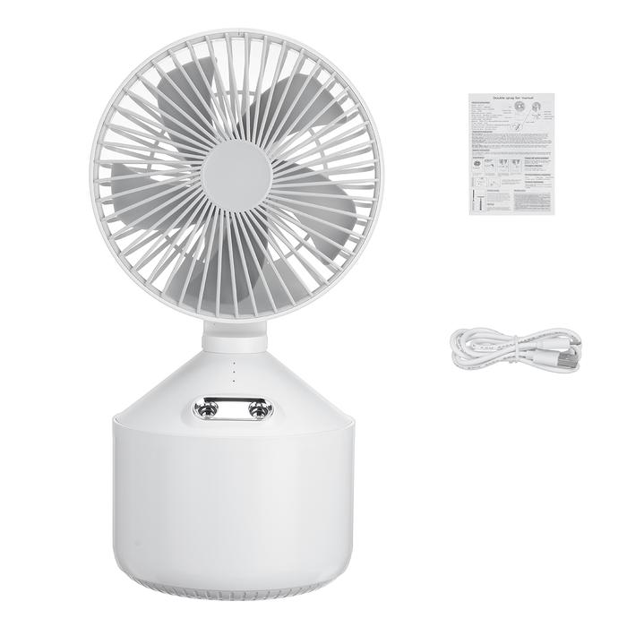 Gambar ZR 1000ml Portable Spray Fan Water Humidify 5 Speeds USB dari AKERUMA undefined Tokopedia