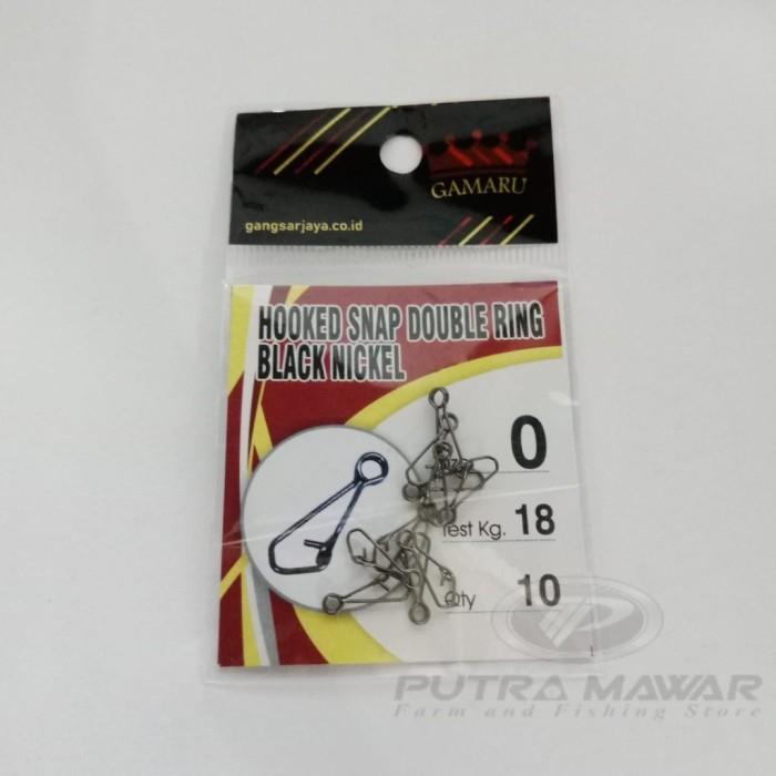 Gambar Hooked Snap Double Ring Gamaru Black Nikel Kuat Buat Galatama Murah - Uk 0 dari Putra Mawar Farm and Fishing Store undefined Tokopedia