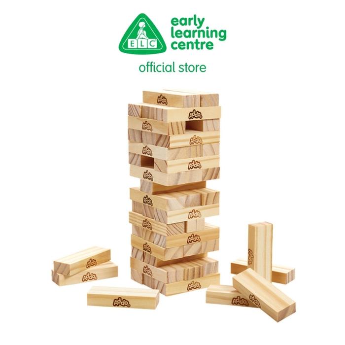 Gambar Addo Games Wooden Topple Tower - Mainan Balok Susun Stacko Anak dari The Entertainer Indonesia undefined Tokopedia