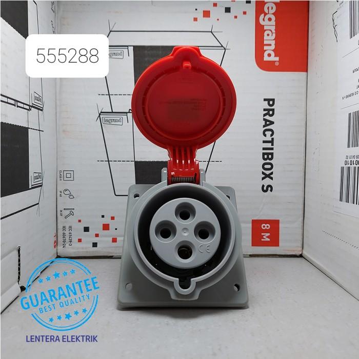 Jual LEGRAND P17 TEMPRA PRO PAN SOCKET 32A 3P+E 415V IP44 - 555288 Best ...