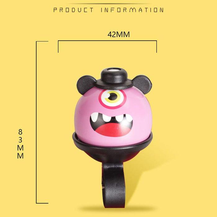 Gambar Bel Sepeda SOMEDAYMX Portable360° Rotatable Kartun Sepeda Aksesoris dari hgcyuhhfrt undefined Tokopedia
