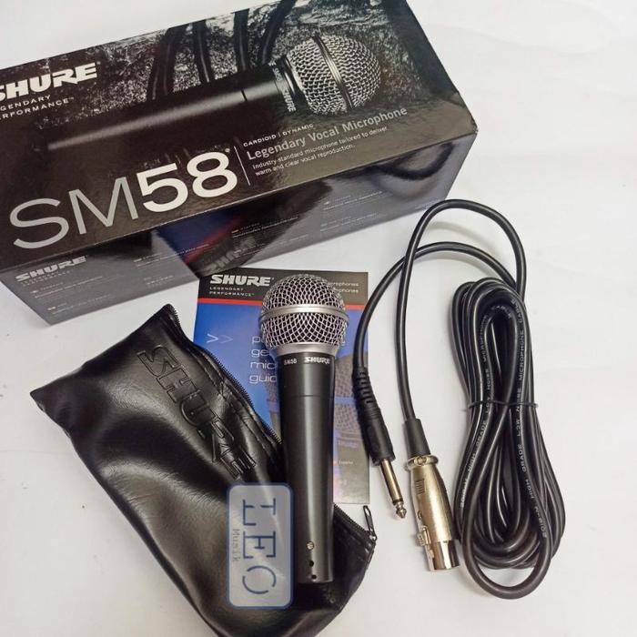 Gambar Promo SHURE MICROPHONE SM 58 SM58 DYNAMIC VOCAL MIC Limited dari reyna.2 undefined Tokopedia