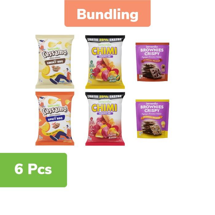 Gambar 6 Pcs Lemonilo Paket Cemilan Asin dan Manis Termurah dari NORTSA_SHOP undefined Tokopedia