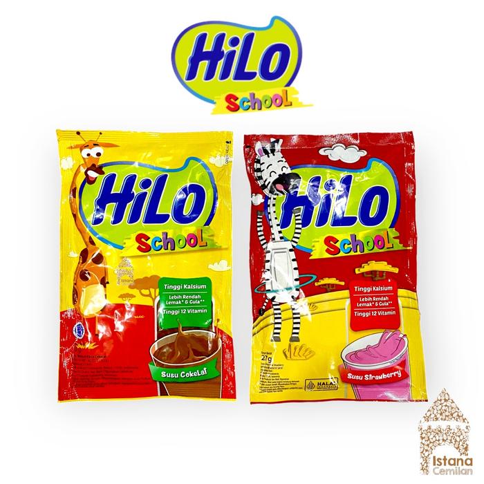 Gambar Hilo / Hi Lo School Susu Cokelat / Strawberry Bubuk 30 Gram SATUAN dari jual beli seblak undefined Tokopedia