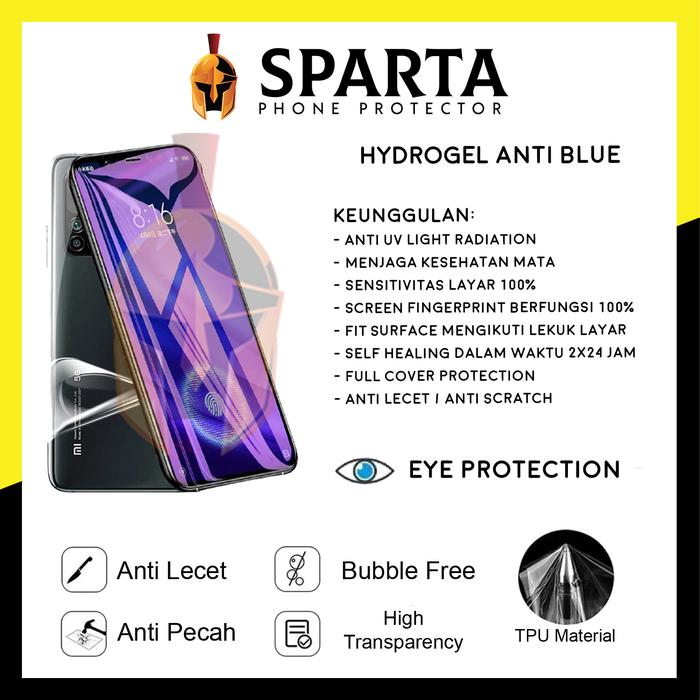 Gambar Anti Gores Hydrogel SPARTA Huawei MatePad T 10s 10.1 -Clear/Matte/Blue - Anti Blue, Depan 1 pc dari Sparta Phone Protector undefined Tokopedia