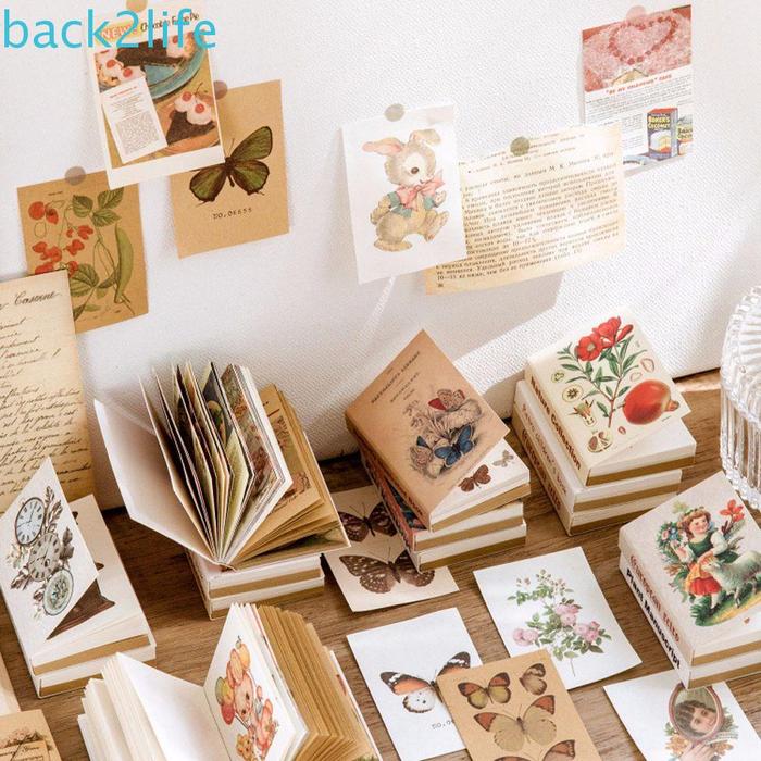 Gambar BACK2LIFE 80pcs lot Memo Pads Sticky Notes Office Supplies Scrapbookin dari dermawan abadi undefined Tokopedia