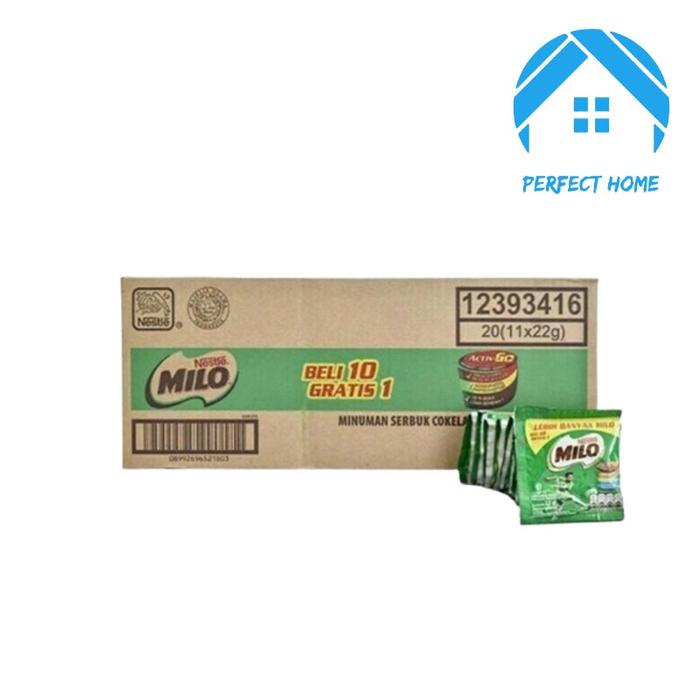 Gambar Susu Nestle Milo 1 Dus 200 Pcs [Perfecthome] dari rokoetsomtkre undefined Tokopedia