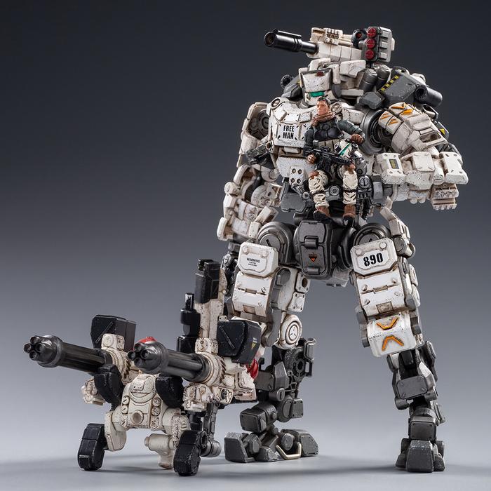 Gambar JOYTOY Action Figure Multi-joint Rotatable Steel Bone Armor DBQR dari melisajo1 undefined Tokopedia
