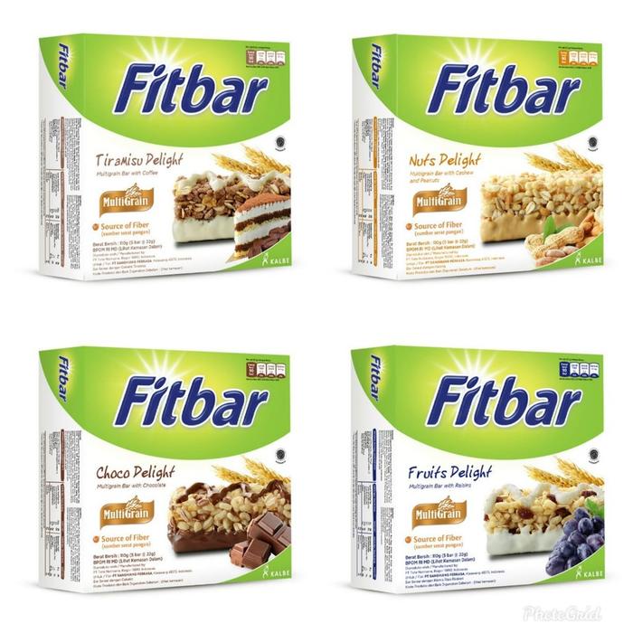 Gambar Fitbar Cemilan Multi Grain Instan Untuk Diet 1 box isi 5pcs x 22 gram dari PaulusNicoStore undefined Tokopedia