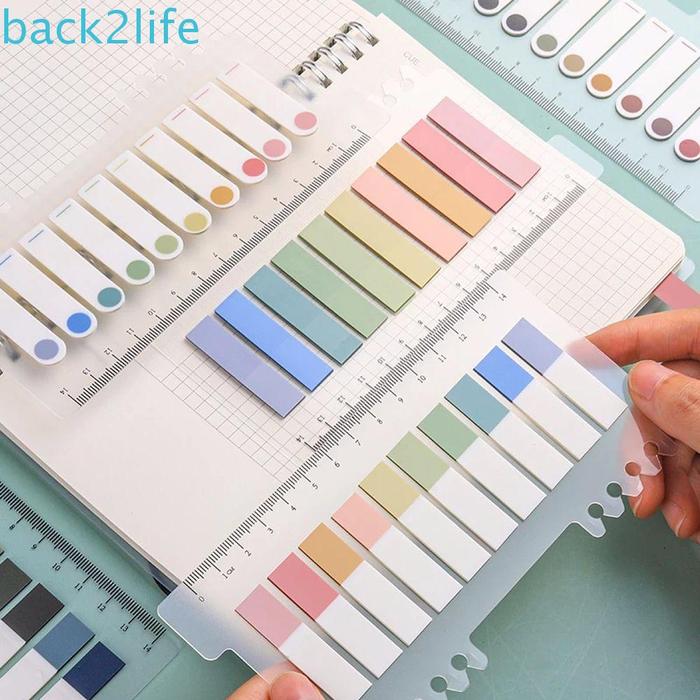 Gambar BACK2LIFE Colorful Sticky Notes Office Supplies Memo Pad Label Loose L dari dermawan abadi undefined Tokopedia