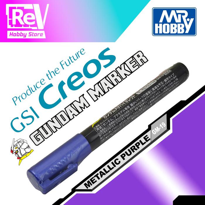 GUNDAM MARKER METALLIC PURPLE MR HOBBY GM19 di Revhobbysurabaya Tokopedia