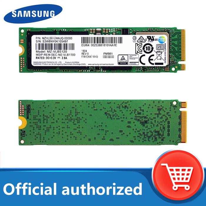 Jual SAMSUNG SSD PM981A 256GB 512GB Solid State Hard Disk M2