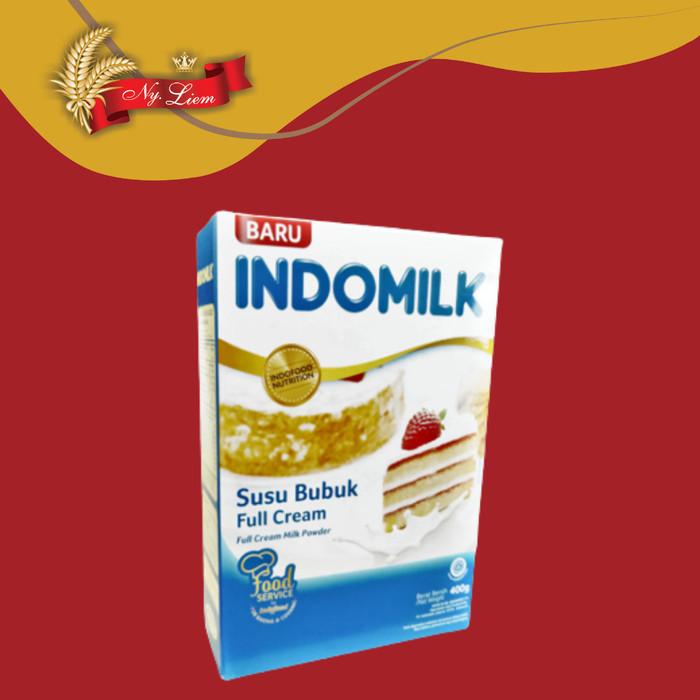 Gambar INDOMILK Susu Bubuk Full Cream Baking 400 gram dari Ghiyas2163 undefined Tokopedia