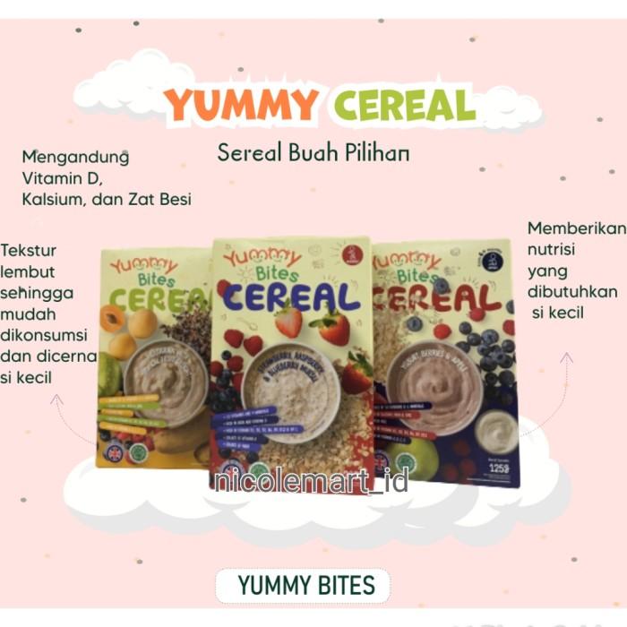 Gambar Yummy Bites Cereal 125 Gr / Bubur Bayi / Makanan Bayi dari DELFIANTI14 undefined Tokopedia