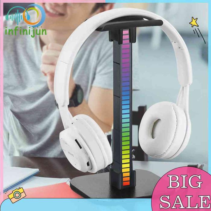 Jual Stand Holder Headphone Gaming Dengan Lampu LED RGB Kabel