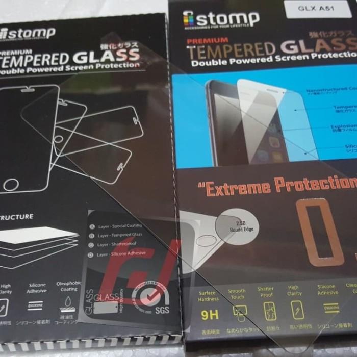 Gambar istomp screen protector tempered glass Samsung Galaxy A51 dari Tokoacc. undefined Tokopedia