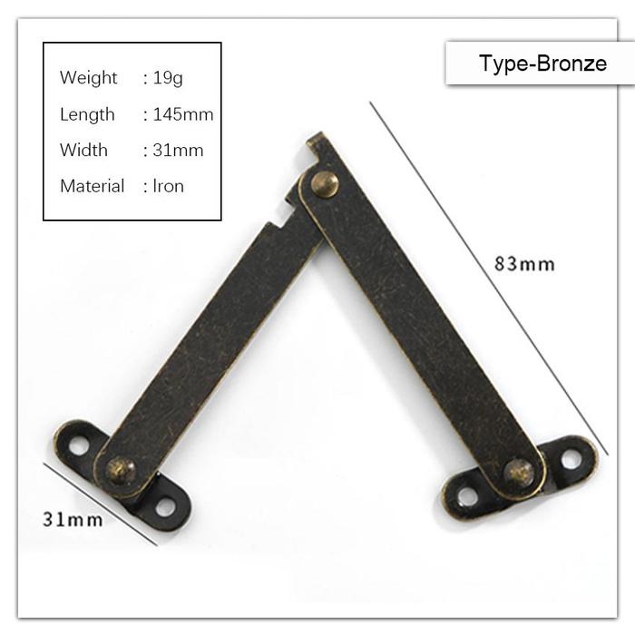 Gambar Engsel Wayang Pivot Engsel Salon Wayang - Engsel Lipat Sikutan Jendela - Bronze dari FunToys711 undefined Tokopedia