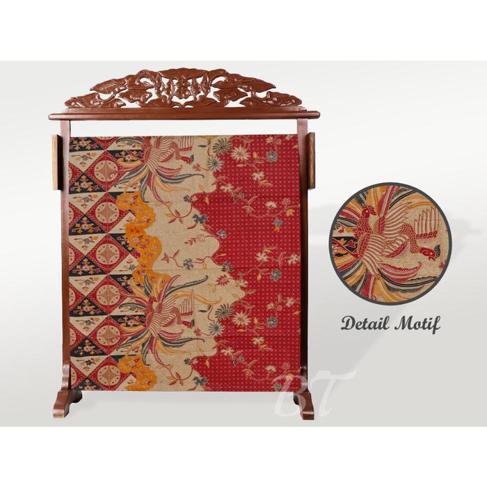 Gambar BATIK TRUSMI Bahan Batik Kain Panjang Batik Kombinasi AYM - Merah dari BT Batik Trusmi Official Kab. Cirebon Tokopedia