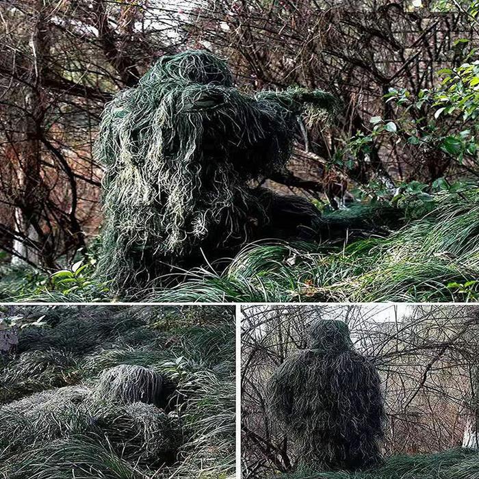 Gambar 5 in 1 Ghillie Suit,3D Camouflage Outdoor Hunting Apparel Including dari syhrull undefined Tokopedia