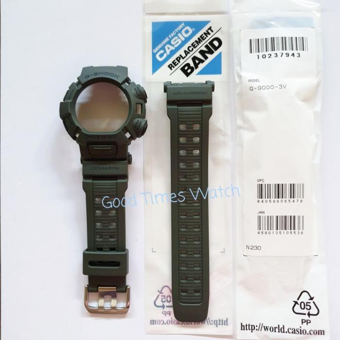 Jual PAKET STRAP BEZEL G-SHOCK G-9000-3V G 9000 Casio Original