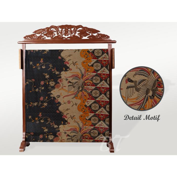 Gambar BATIK TRUSMI Bahan Batik Kain Panjang Batik Kombinasi AYM - Hitam dari BT Batik Trusmi Official undefined Tokopedia