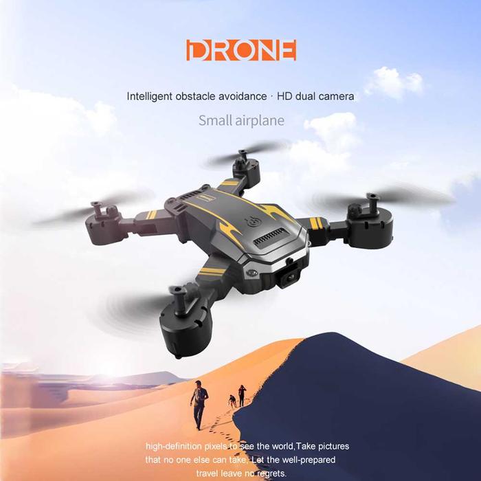 Gambar Drone Quadcopter RC Wifi Dual Camera 4K - Hitam dari premiumlaris undefined Tokopedia