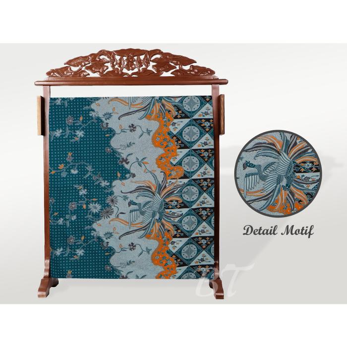 Gambar BATIK TRUSMI Bahan Batik Kain Panjang Batik Kombinasi AYM - Hijau dari BT Batik Trusmi Official undefined Tokopedia