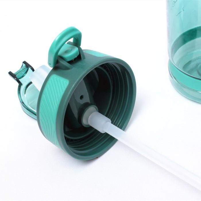 Gambar Ctr 800Ml Sports Water Bottle With Straw For Camping Hiking Outd dari ctrashop undefined Tokopedia